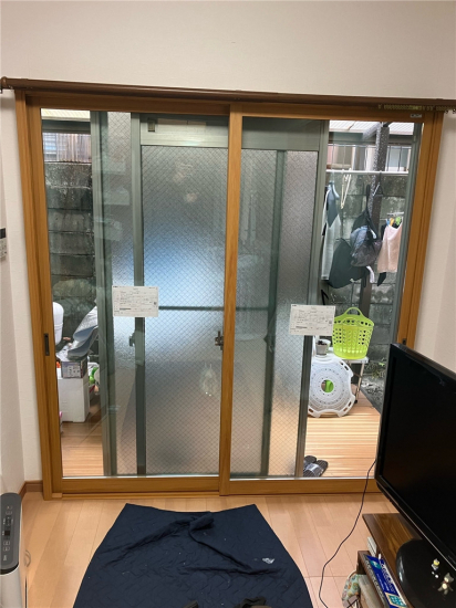 京都トーヨー住器のインプラスを取付けて二重窓に。施工事例写真1