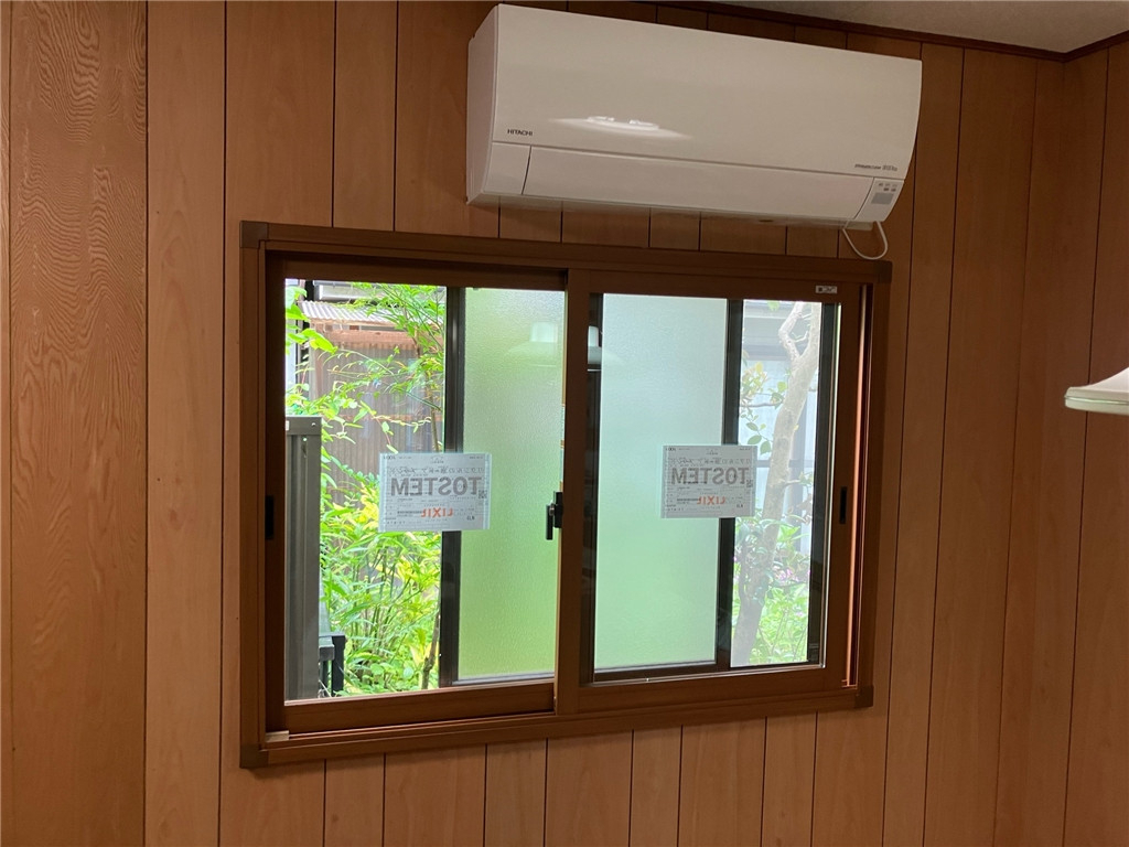 京都トーヨー住器の内窓の取付工事を行いました！の施工後の写真1