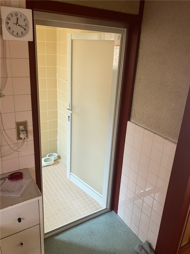 京都トーヨー住器の浴室のサッシリフォームの施工後の写真2