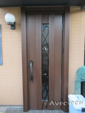 東京都補助金・こどもみらい住宅支援事業を利用した玄関ドア交換・スーパースペーシア交換工事 エイベックエコのブログ 写真2