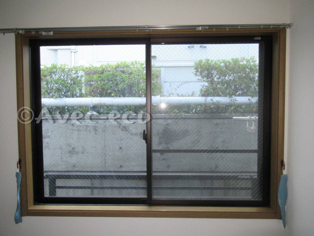 エイベックエコのこどもみらい住宅支援事業を利用したドア、窓のリフォームの施工前の写真2