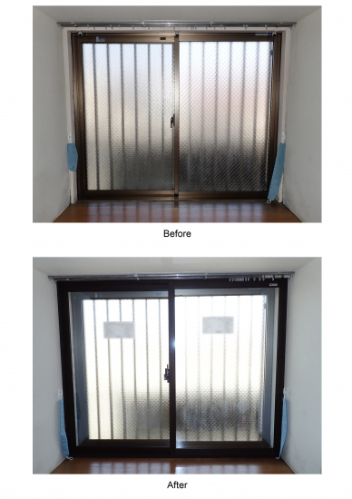 エイベックエコの先進的窓リノベを利用した内窓取付け工事施工事例写真1