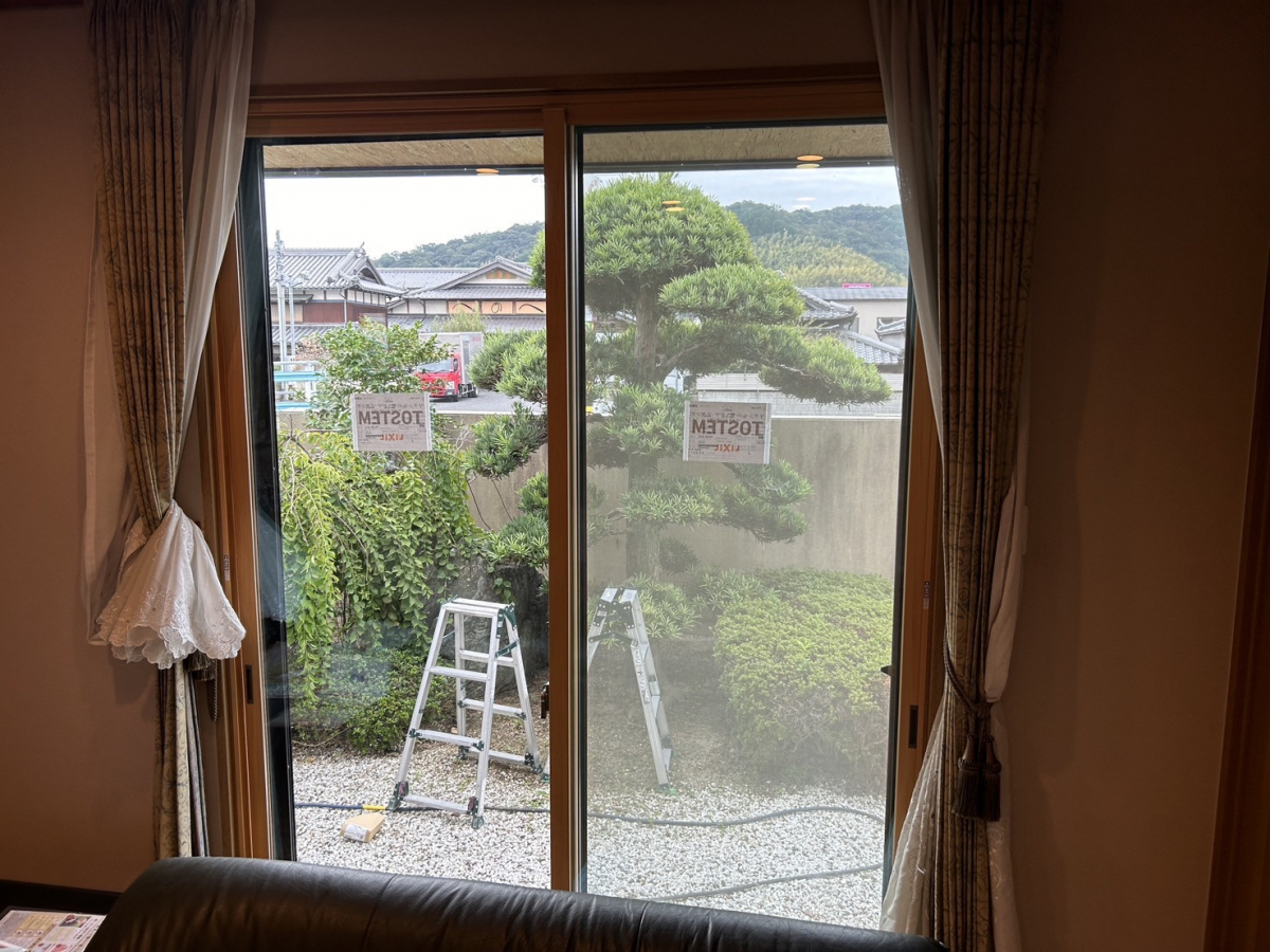 山下サッシトーヨー住器のインプラスの施工後の写真1