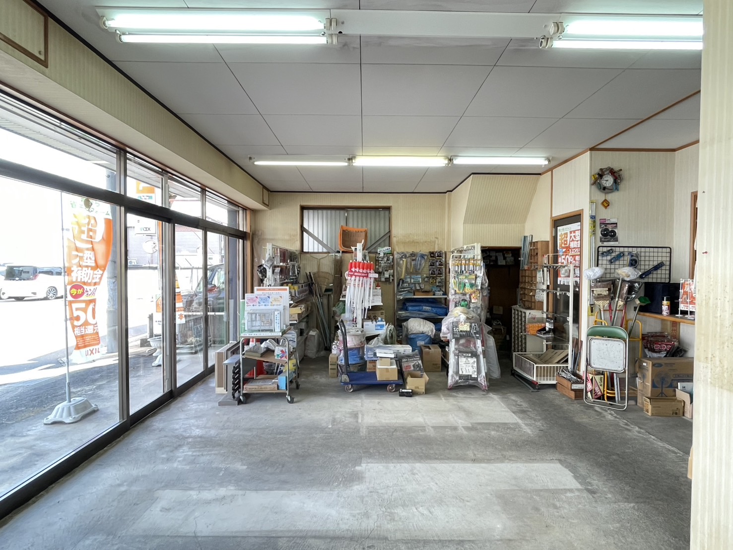 ただいま店舗とりかえ中(改装中)その② 原金物サッシセンター 北名古屋のブログ 写真1