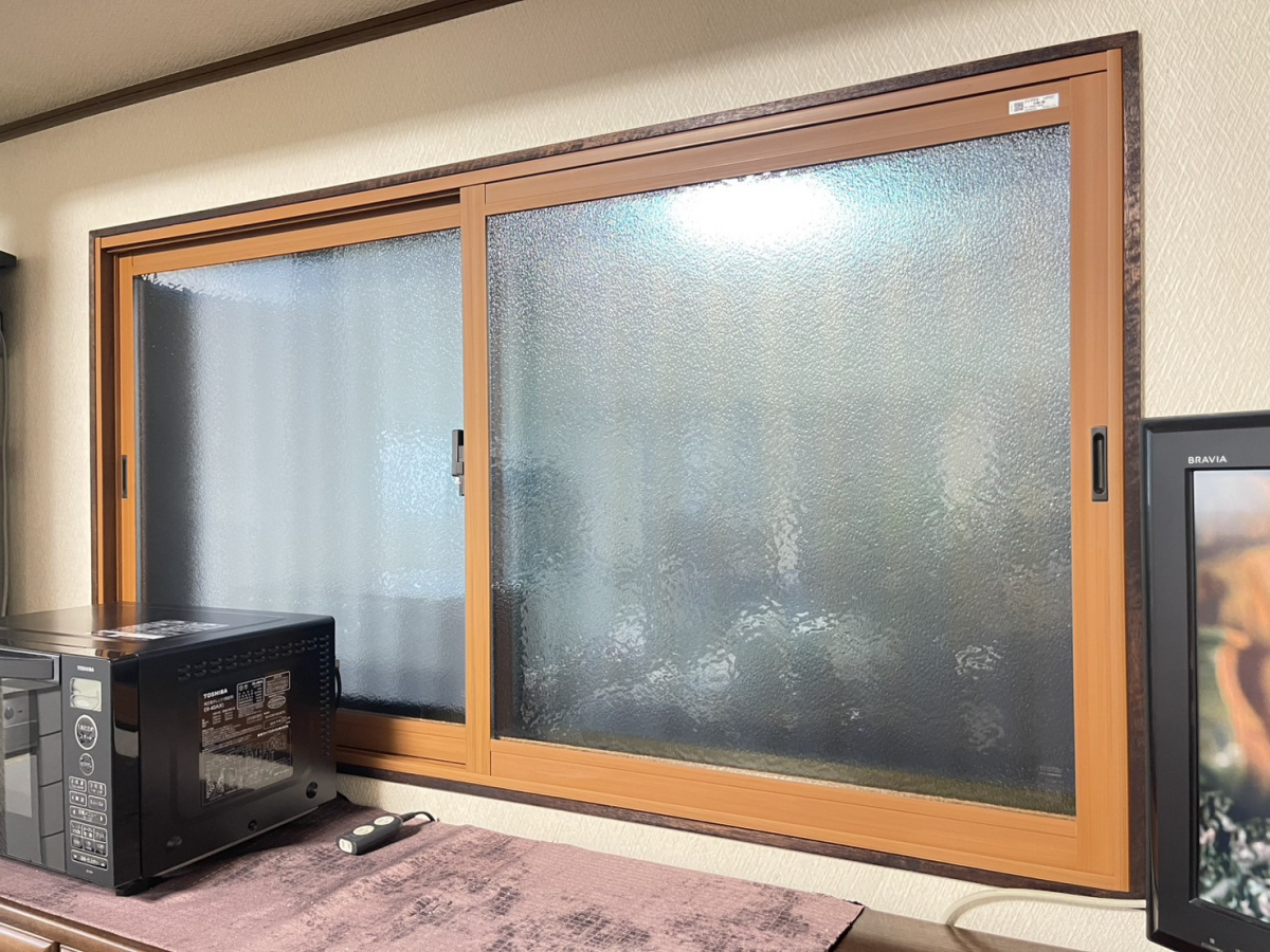原金物サッシセンター 北名古屋の断熱窓 インプラスの施工後の写真1