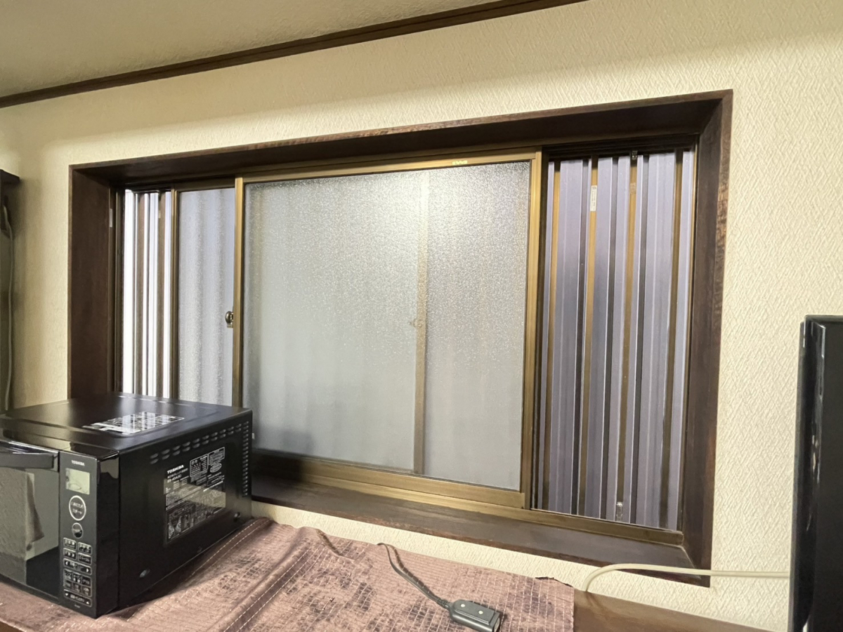 原金物サッシセンター 北名古屋の断熱窓 インプラスの施工前の写真1