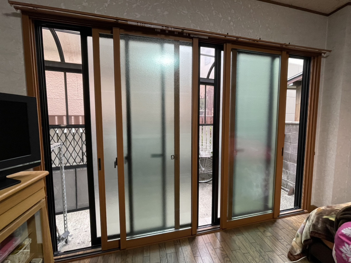原金物サッシセンター 北名古屋の内窓で防犯対策の施工後の写真1