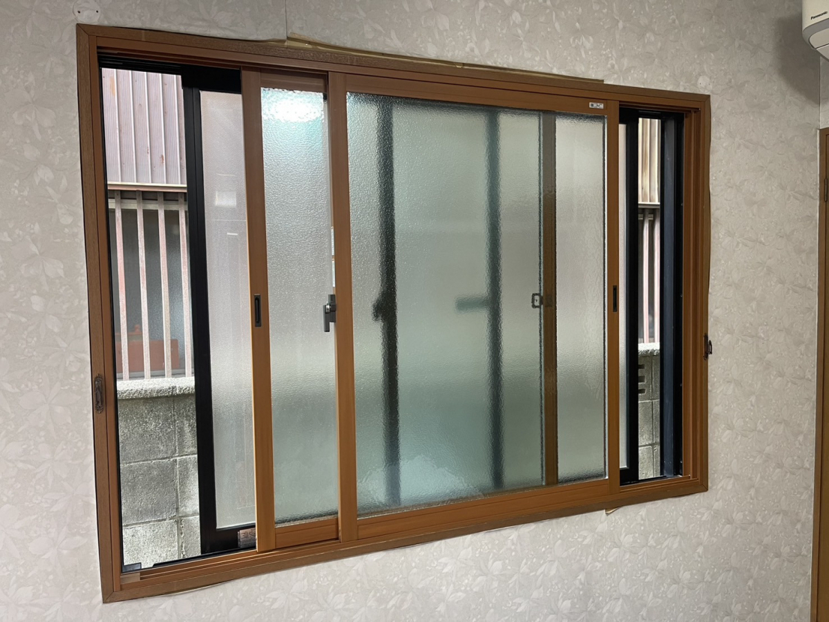 原金物サッシセンター 北名古屋の内窓で防犯対策の施工後の写真2