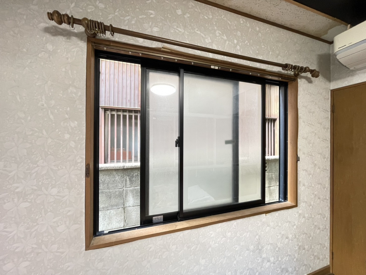 原金物サッシセンター 北名古屋の内窓で防犯対策の施工前の写真2