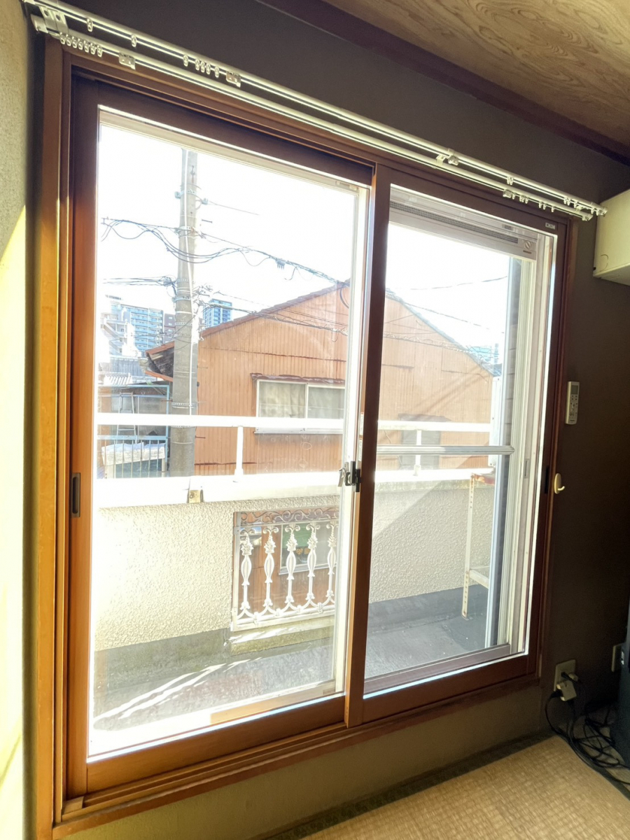 原金物サッシセンター 北名古屋の防音対策で内窓（インプラス）の施工後の写真2