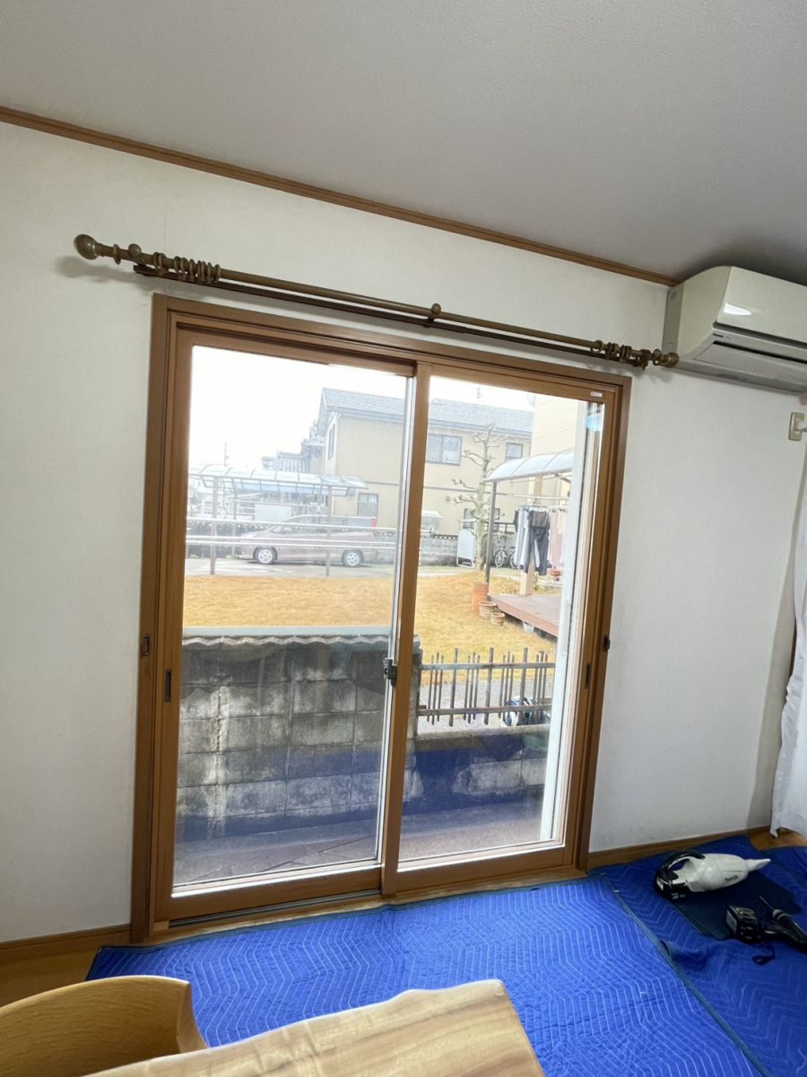 原金物サッシセンター 北名古屋の防音対策に二重窓（内窓）は効果大の施工後の写真1