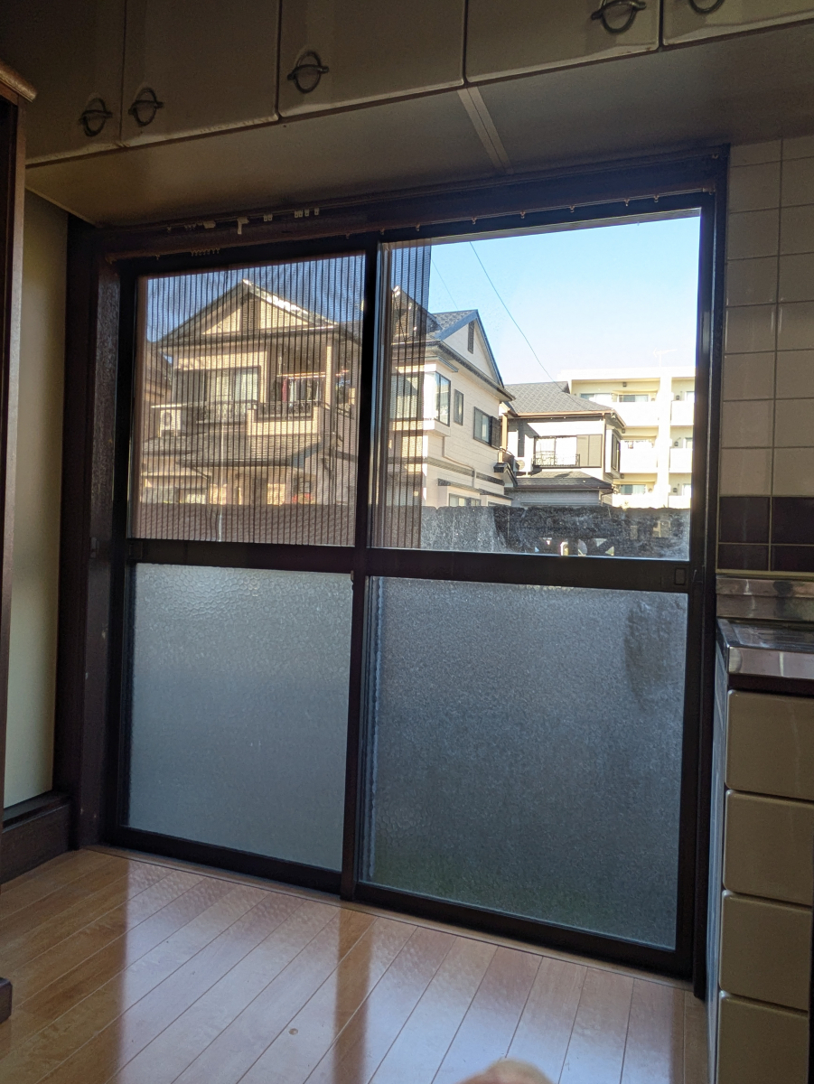 原金物サッシセンター 北名古屋の二重窓（内窓）で快適に！！の施工前の写真1