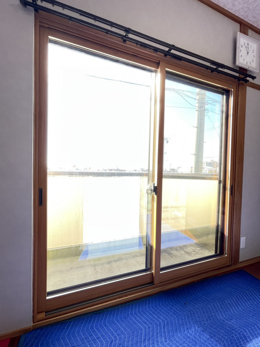 原金物サッシセンター 北名古屋の内窓も外窓も快適にの施工後の写真1