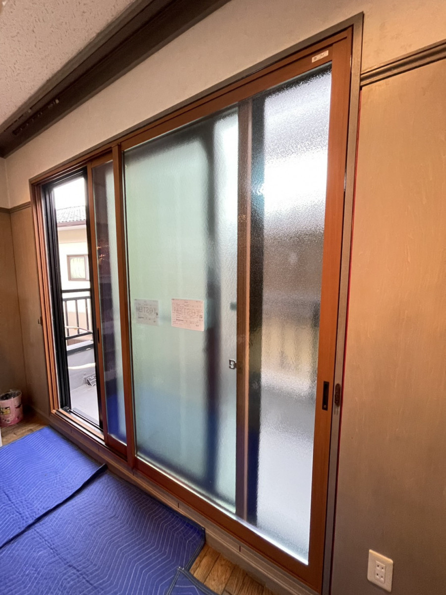 原金物サッシセンター 北名古屋のリピーター様からの内窓追加工事依頼の施工後の写真1