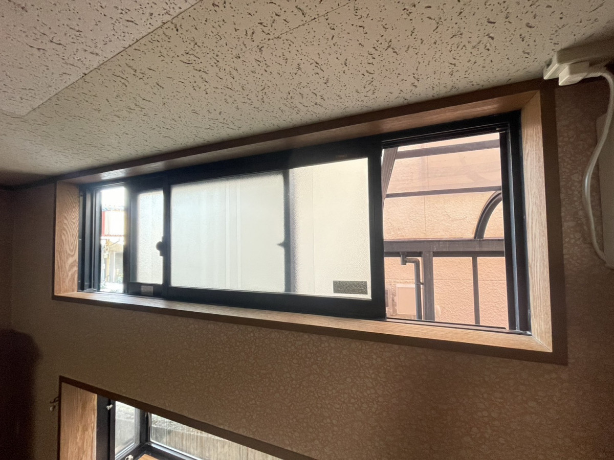 原金物サッシセンター 北名古屋のリピーター様からの内窓追加工事依頼の施工前の写真2