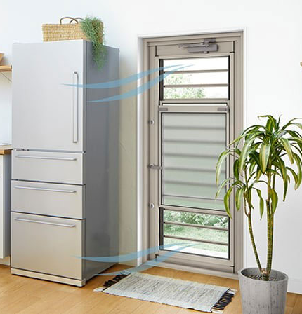 カワバタトーヨー住器の福山市　Y様邸　勝手口リフォーム工事の施工事例詳細写真1