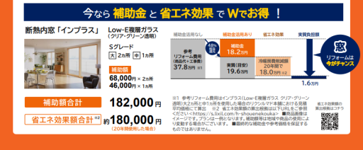 先進的窓リノべ２０２４年事業　最大50％相当還元 カワバタトーヨー住器のイベントキャンペーン 写真3