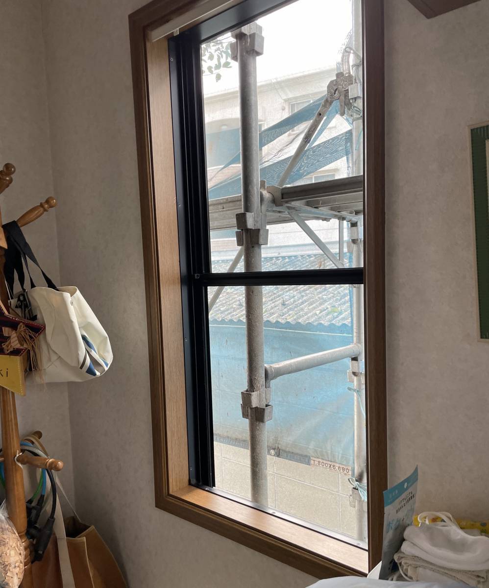 カワバタトーヨー住器の福山市本庄町M様邸　窓リフォーム工事の施工前の写真1