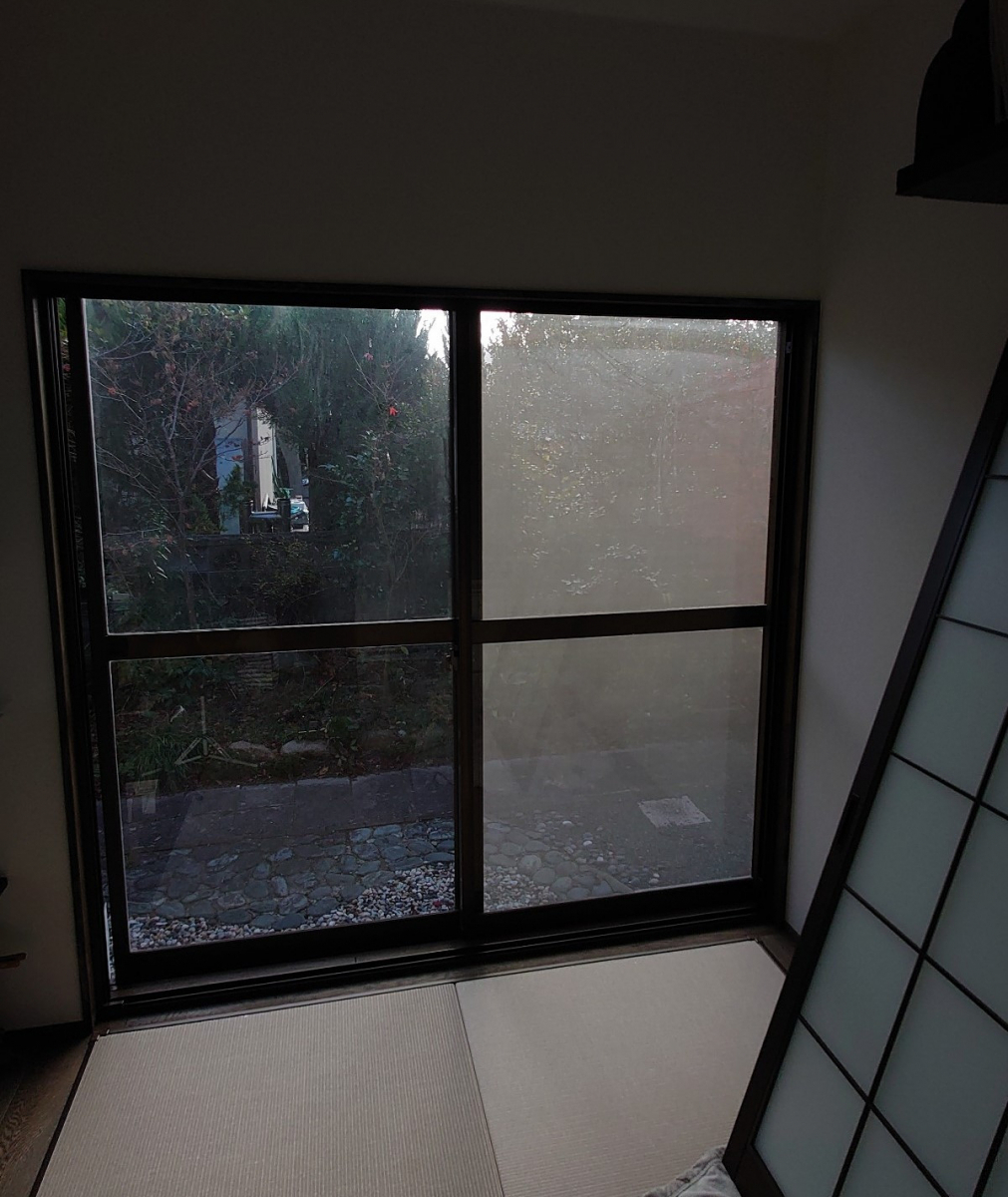 カワバタトーヨー住器の福山市E様邸　和室内窓工事の施工前の写真1