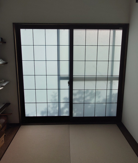 カワバタトーヨー住器の福山市E様邸　和室内窓工事施工事例写真1
