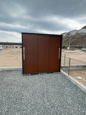 カワバタトーヨー住器の【施工事例紹介】福山市水呑町で物置を新設しました!の施工後の写真1