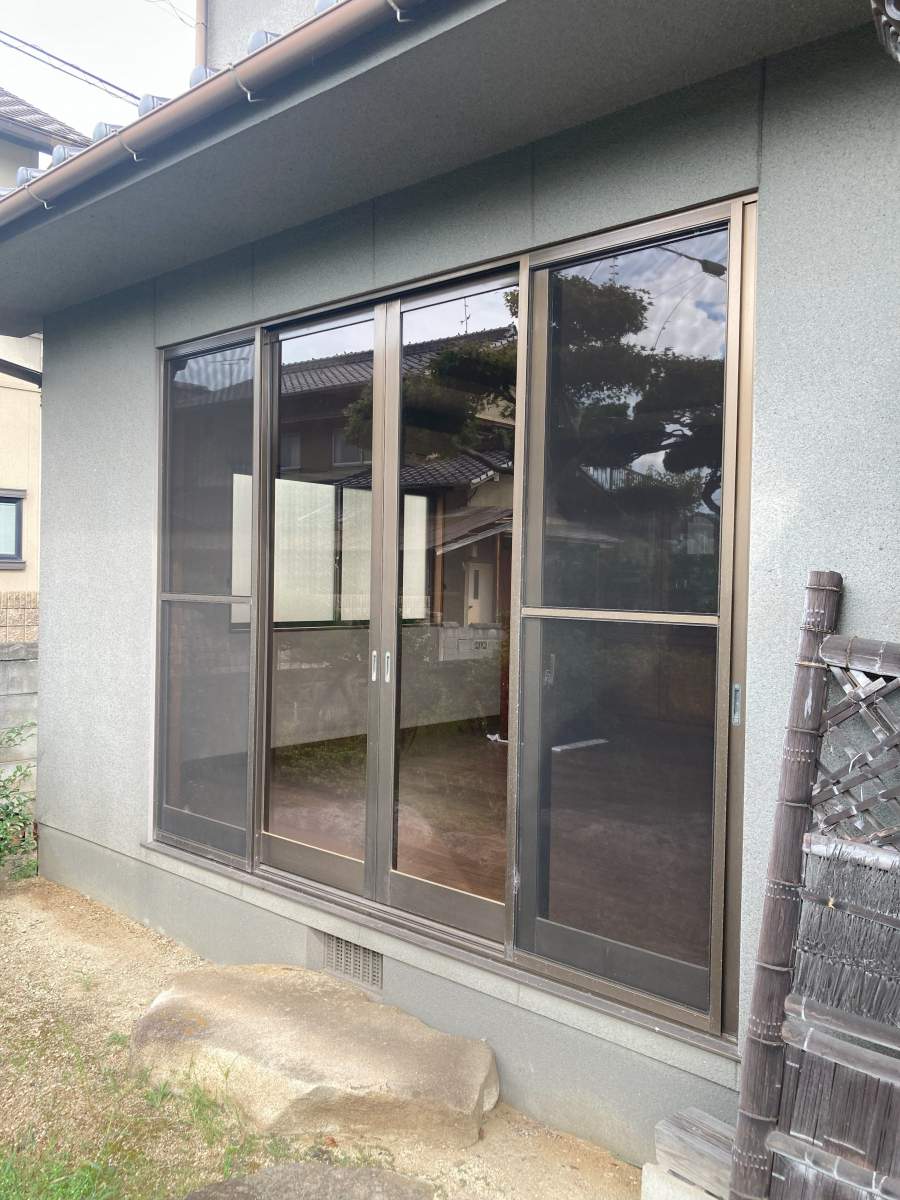 カワバタトーヨー住器の福山市駅家町M様邸 先進的窓リノベ事業を活用した窓リフォームの施工前の写真1