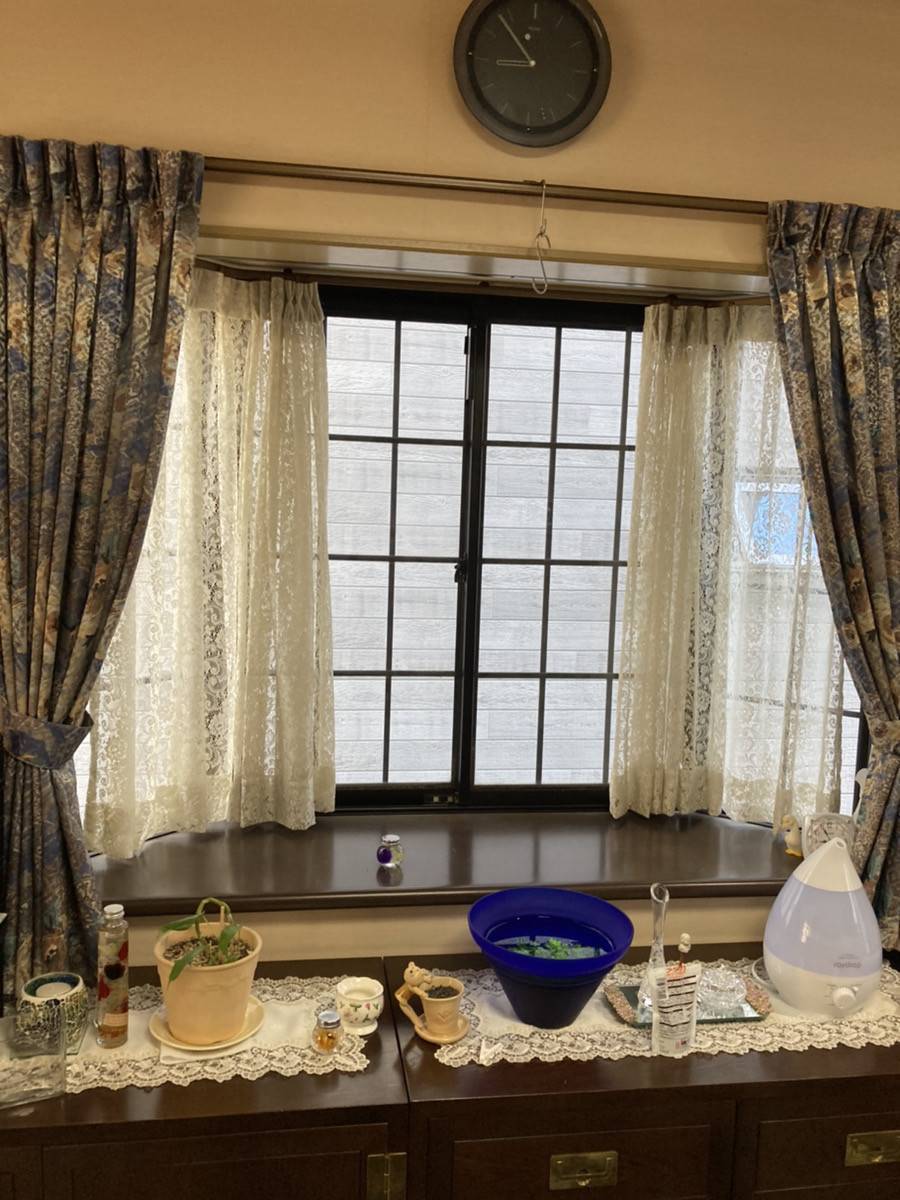 カワバタトーヨー住器の福山市久松台　I様邸　ガラス交換工事の施工前の写真1