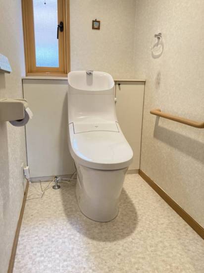 トータスエステートのトイレリフォームの施工事例　安佐北区　可部　施工事例写真1