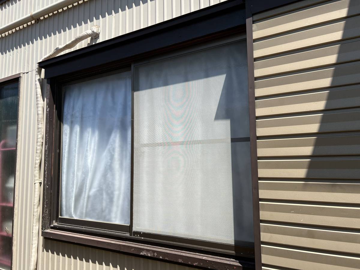 中嶋トーヨー住器の面格子 取付施工の施工前の写真1