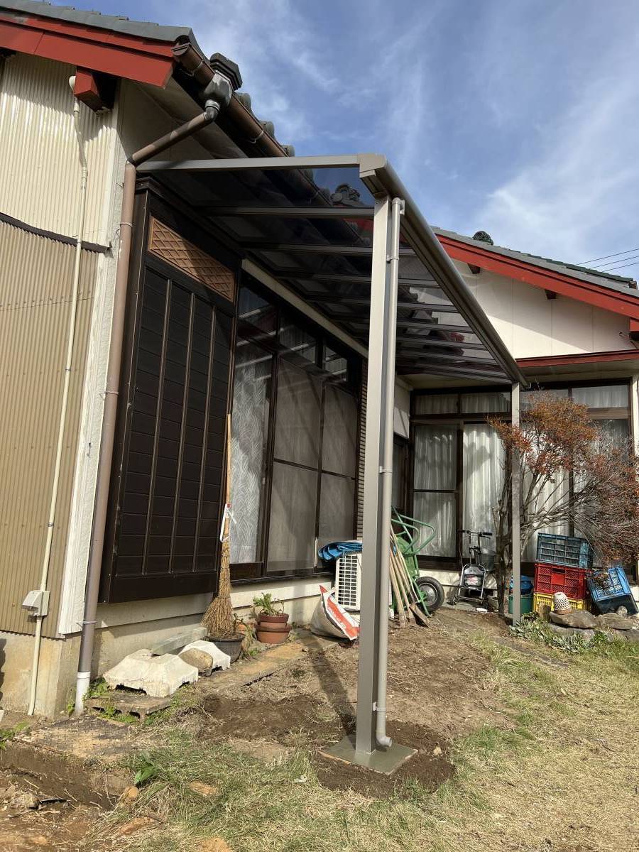 中嶋トーヨー住器の【エクステリア施工】F型VSテラス　設置の施工後の写真1