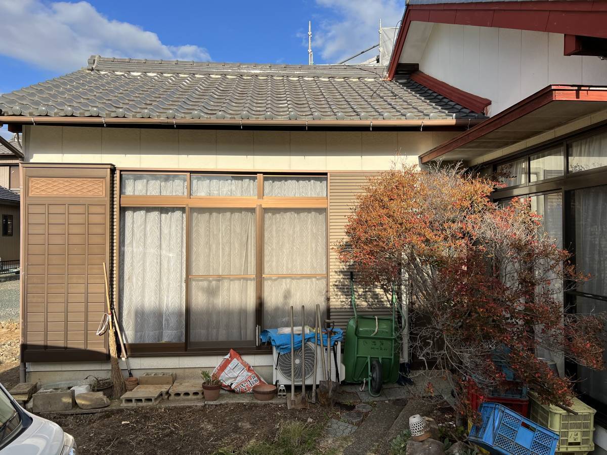 中嶋トーヨー住器の【エクステリア施工】F型VSテラス　設置の施工前の写真1