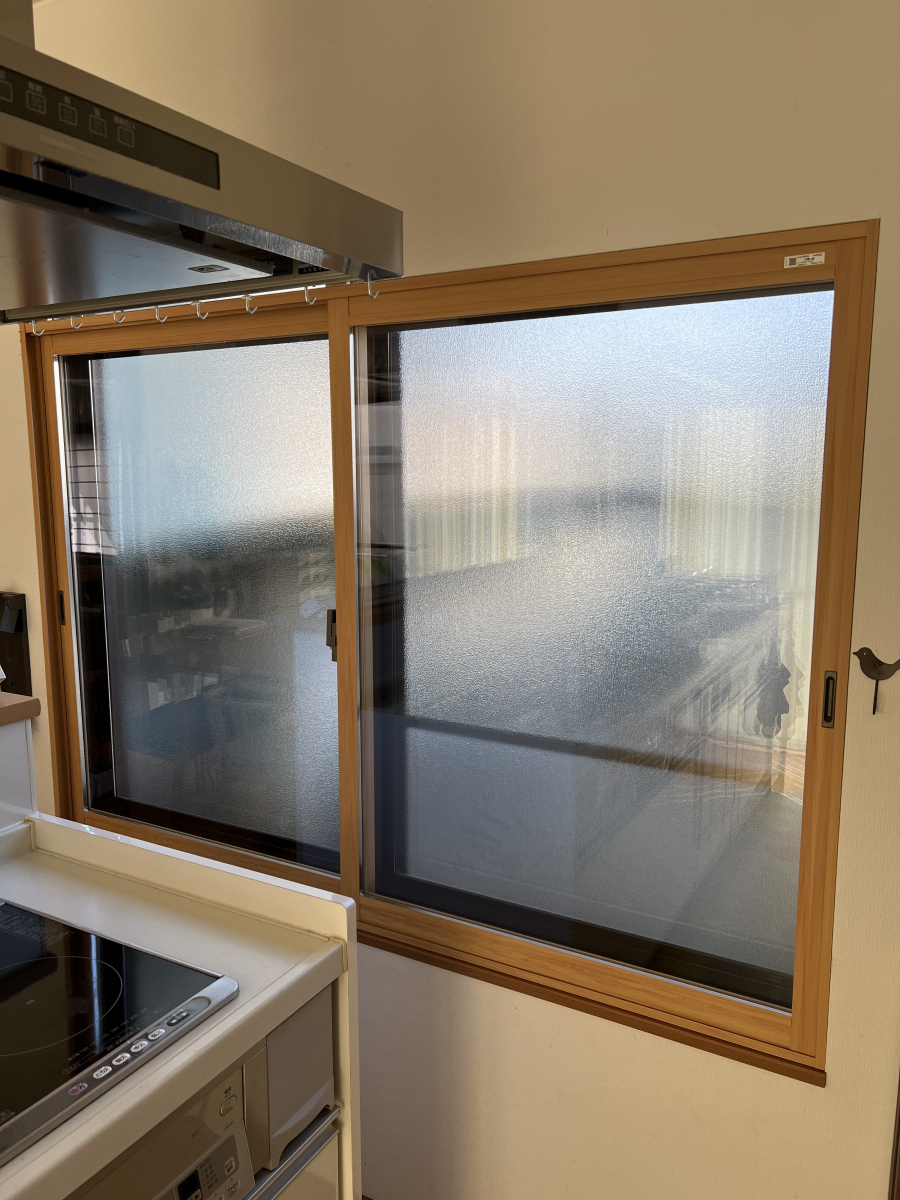 中嶋トーヨー住器のインプラス　内窓　取付施工の施工後の写真1