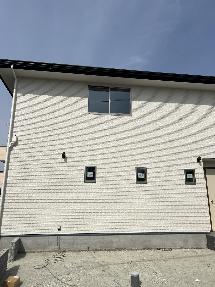 中嶋トーヨー住器の【エクステリア施工】ネスカR　カーポート1台用　取付施工の施工前の写真1