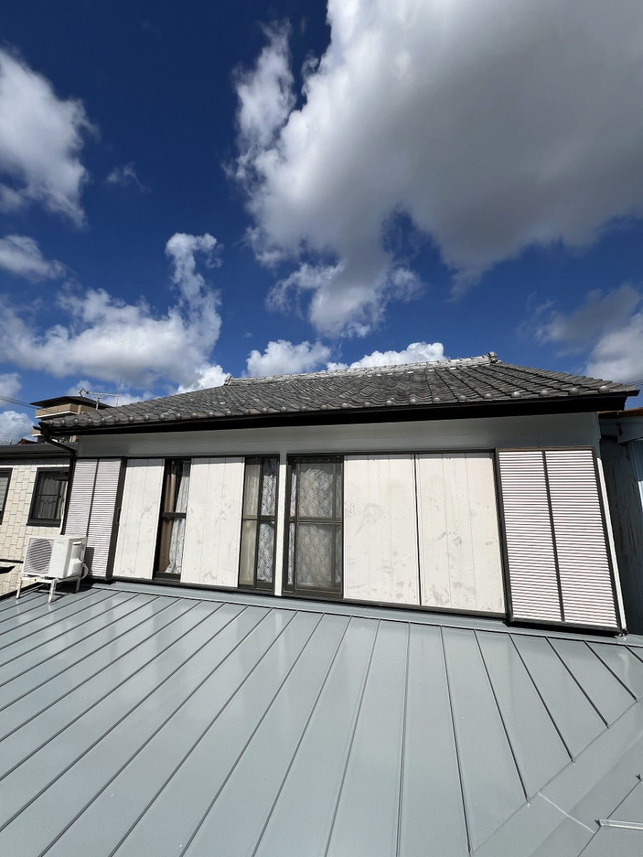 中嶋トーヨー住器の【エクステリア施工】アルミバルコニー ビューステージH型 1.5間×4尺 設置工事の施工前の写真2