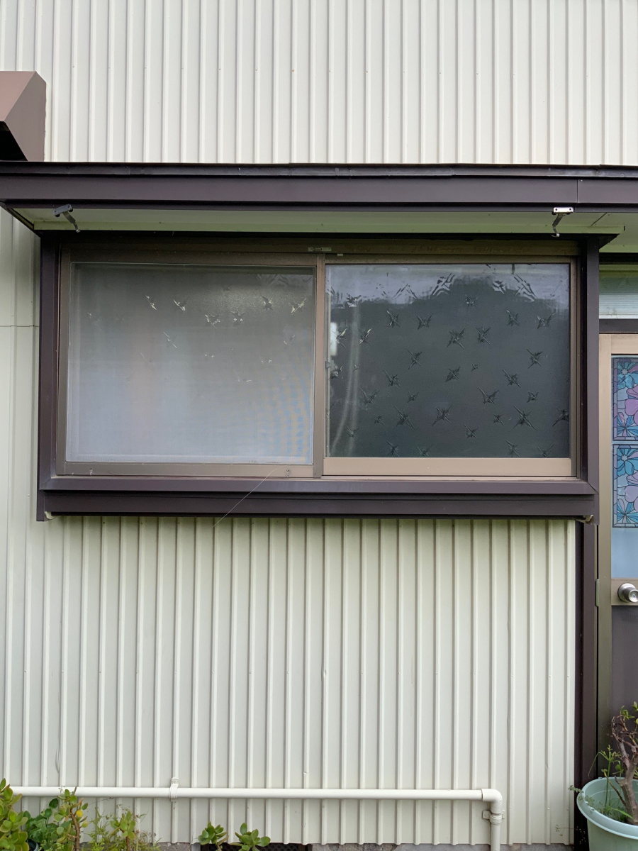 中嶋トーヨー住器の【窓断熱】リプラス 引違い窓 取替施工の施工前の写真3