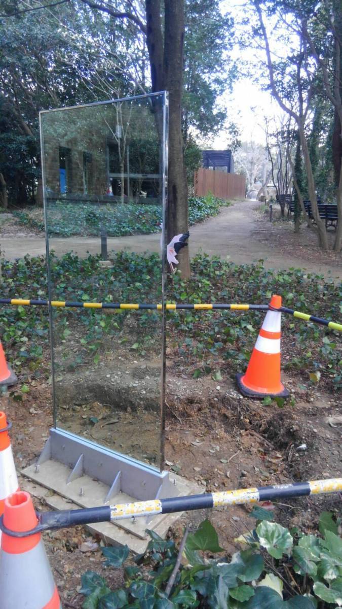 中嶋トーヨー住器の【ガラス施工】豊橋総合動植物公園　のんほいパーク　ガラスの案内板を設置致しました。の施工後の写真3