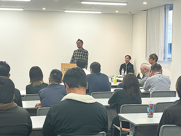 R7年度上期 経営方針発表会を開催しました！ 石田トーヨー住器のブログ 写真2