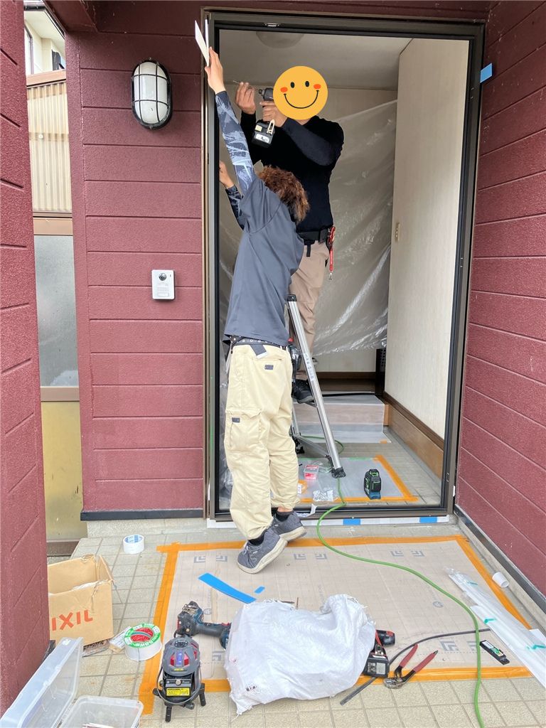 石田トーヨー住器の【宮崎県宮崎市】他社で高くて諦めかけた玄関リフォーム…実はお得にできました！の施工事例詳細写真4