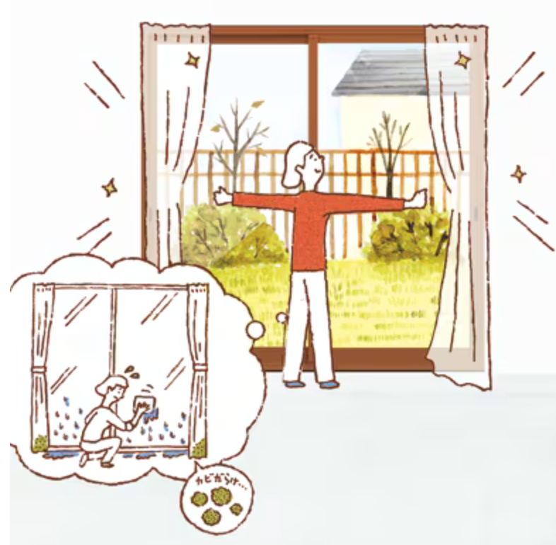 石田トーヨー住器のスタッフ宅で検証！内窓で冬の電気使用量が約18％削減！の施工事例詳細写真4