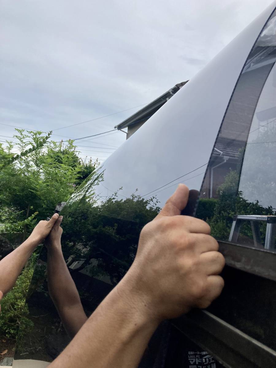 石田トーヨー住器のテラス屋根パネルの交換を行いました！の施工後の写真2
