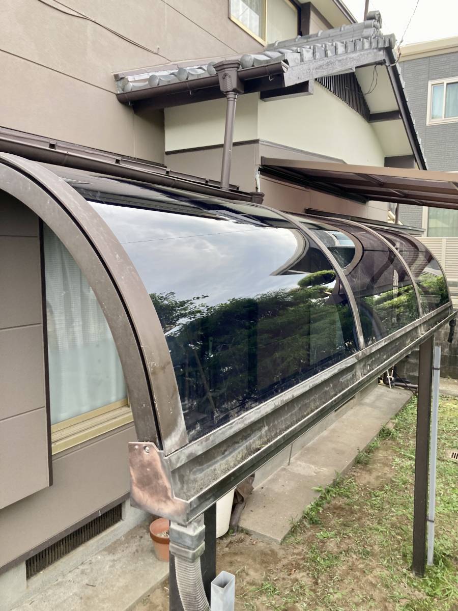 石田トーヨー住器のテラス屋根パネルの交換を行いました！の施工後の写真3