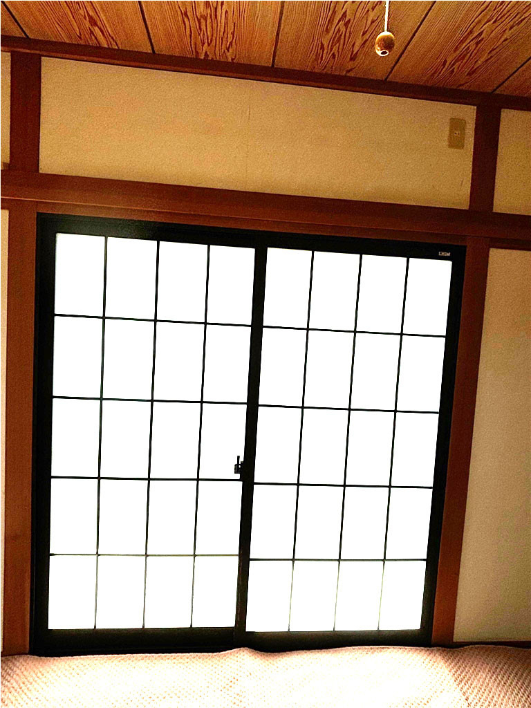 石田トーヨー住器の【補助金活用】すきま風が寒い！え、内窓が効果があるの？　～こだわりの和室編～の施工後の写真2