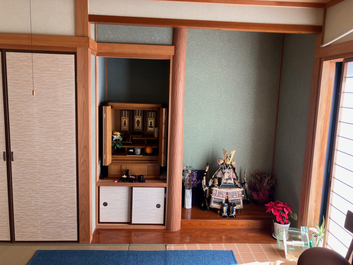 石田トーヨー住器の足腰の負担を考え、和室をリフォームして寝室にの施工前の写真1