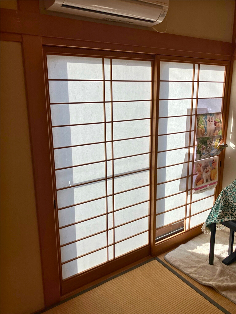 石田トーヨー住器の和室の雰囲気そのままに！障子風デザインの内窓で快適リフォームの施工前の写真2