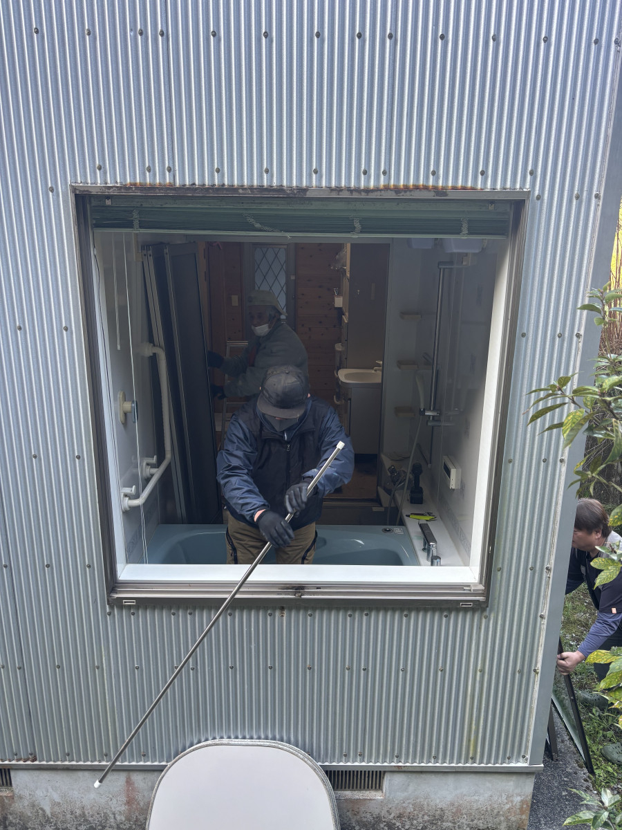 石田トーヨー住器の【日南市】水まわりリフォーム第1弾！お風呂編🛁窓なしであたたかい空間に♪の施工前の写真2