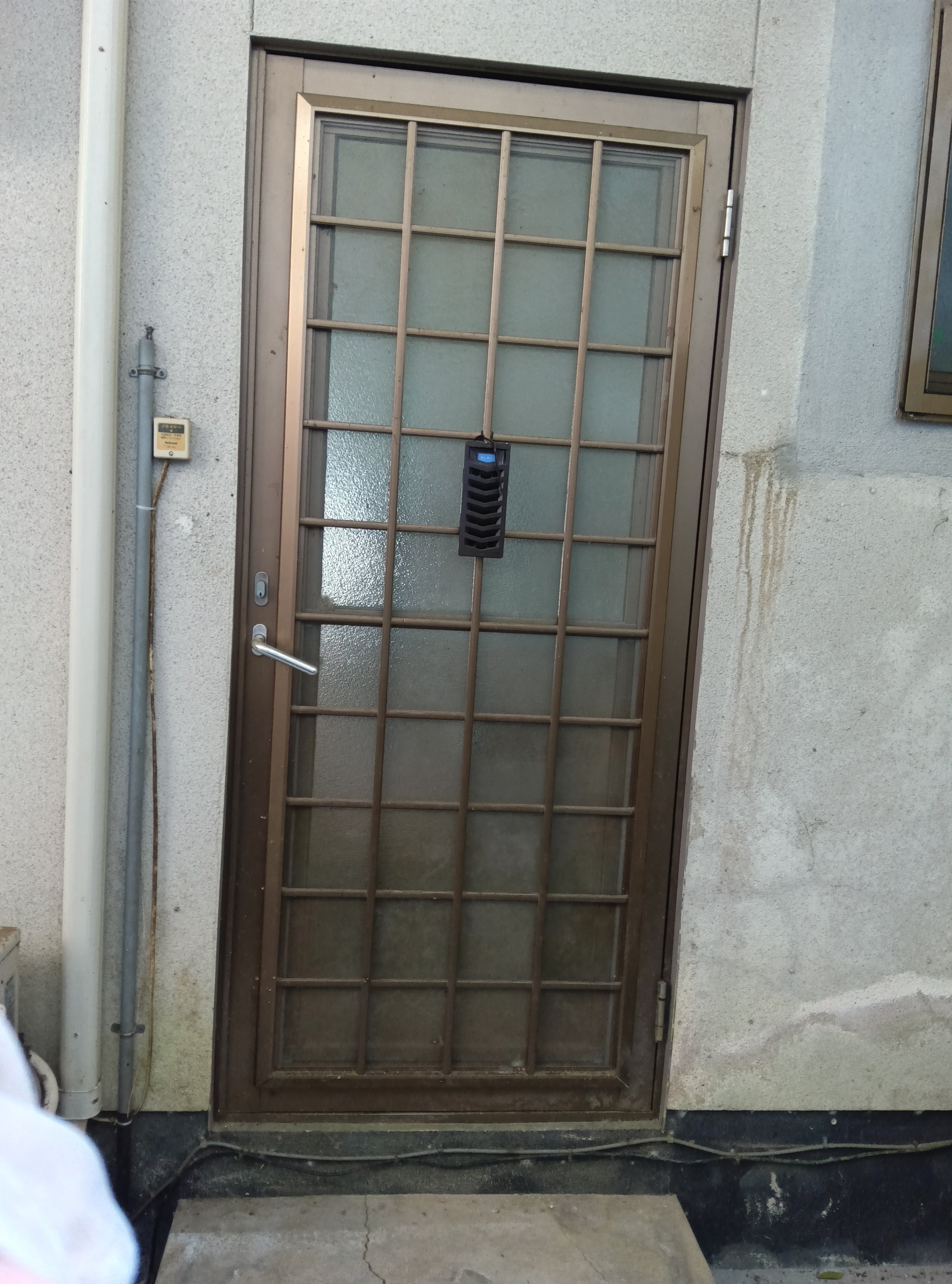 FGネクストの玄関引戸＆勝手口ドアの交換（尾道市）の施工事例詳細写真2