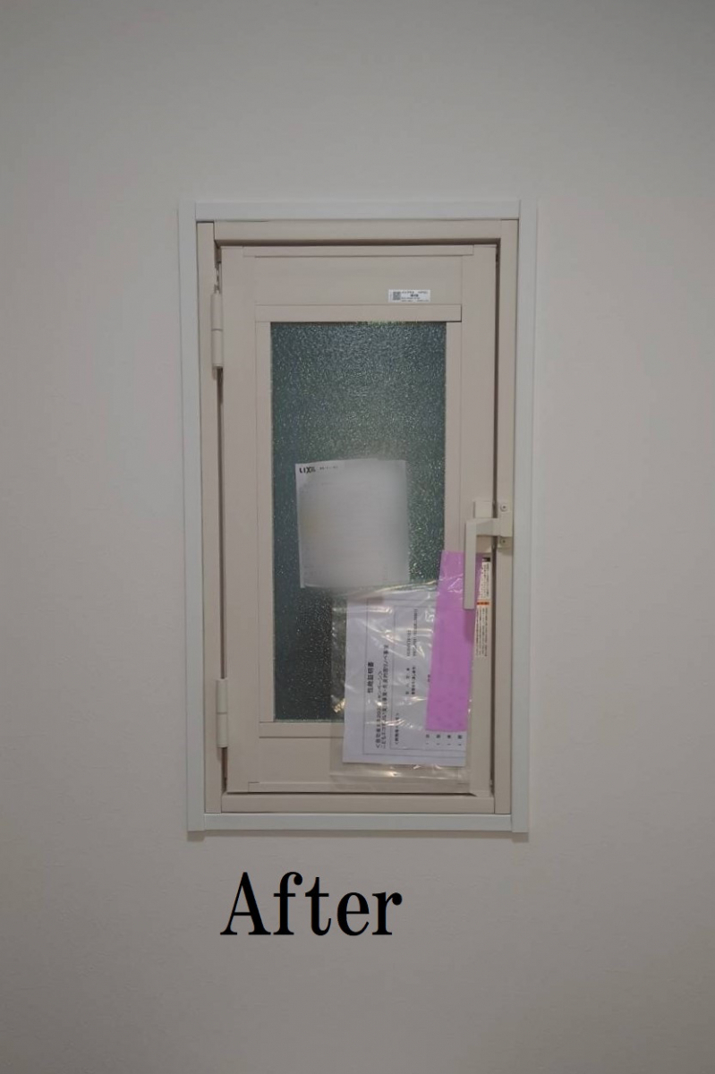 FGネクストのトイレの内窓設置（福山市）の施工後の写真1