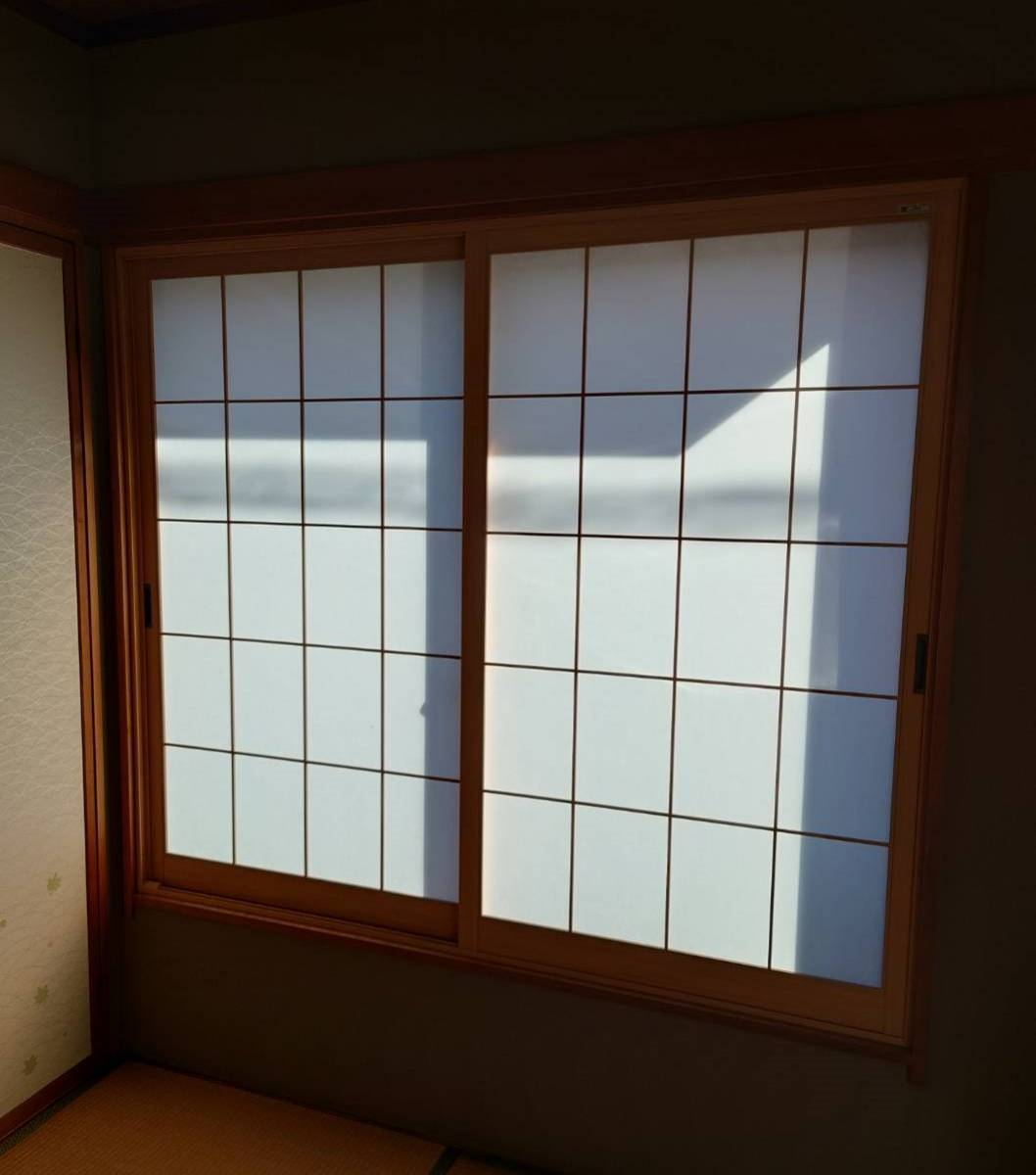 ホテイヤトーヨー住器の栃木県真岡市　和室にぴったり‼　モダンな内窓のご紹介ですの施工後の写真1