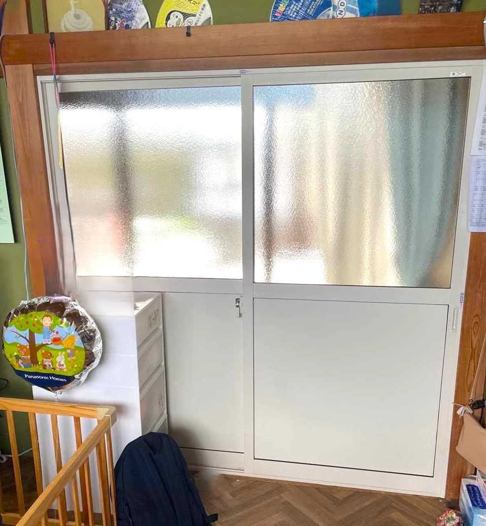 ホテイヤトーヨー住器の【益子町】≪補助金対象商品≫内窓で解決!寒い!和障子 子供に危ない!建具のガラスの施工後の写真1