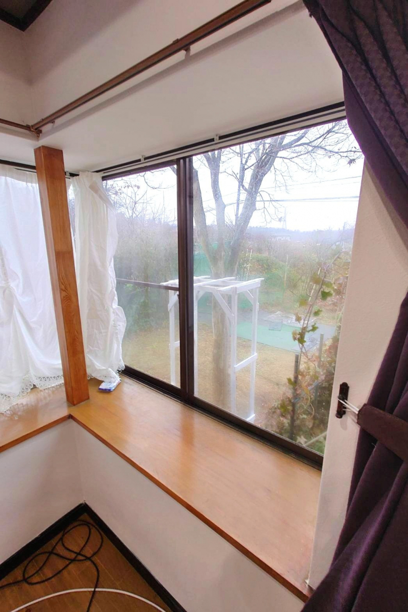 ホテイヤトーヨー住器の≪補助金対象商品≫【真岡市】こんな場所にも内窓が?!!の施工前の写真2
